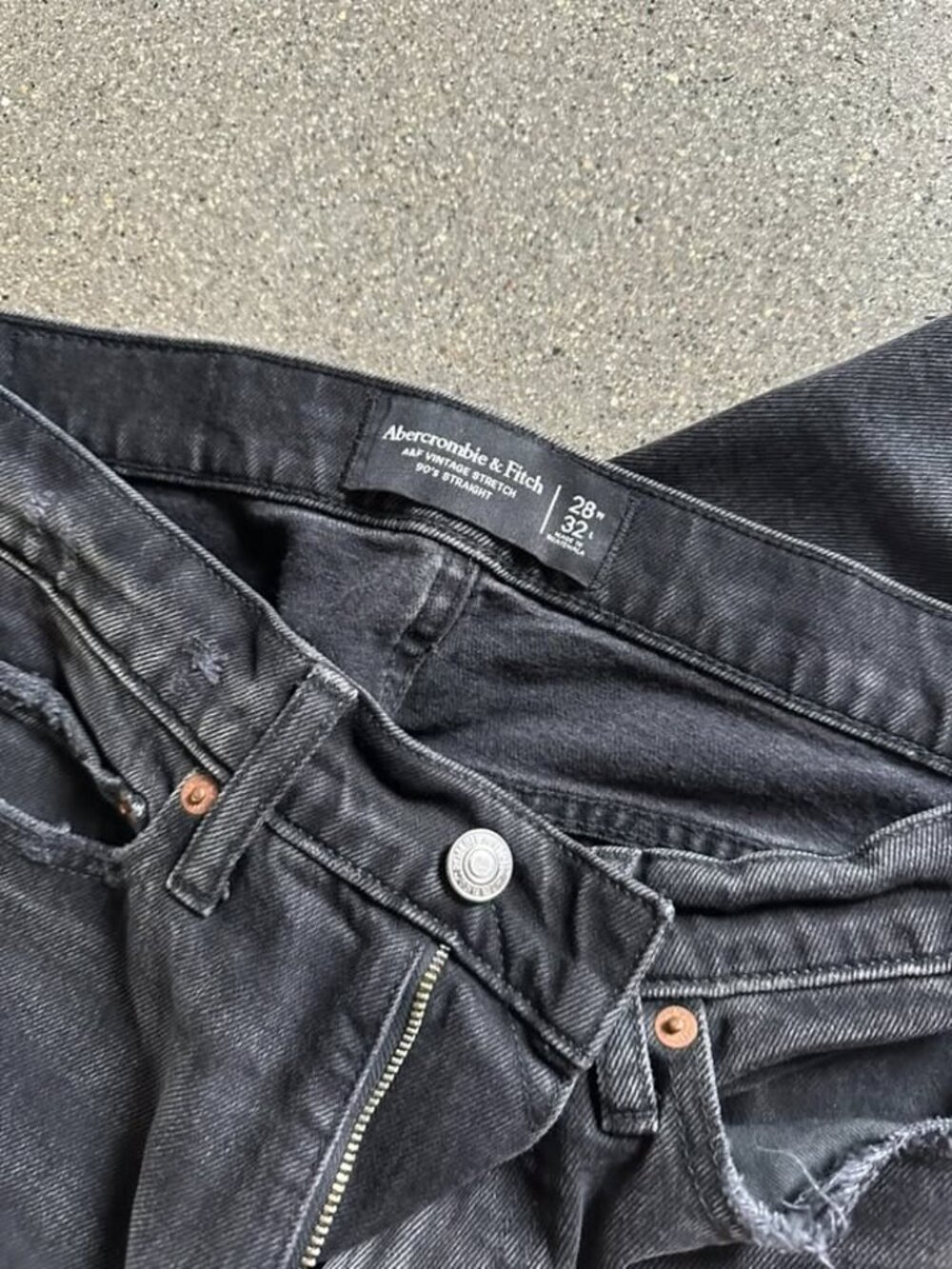 Abercrombie & Fitch Vintage 90's Jeans - Picture 3 of 4
